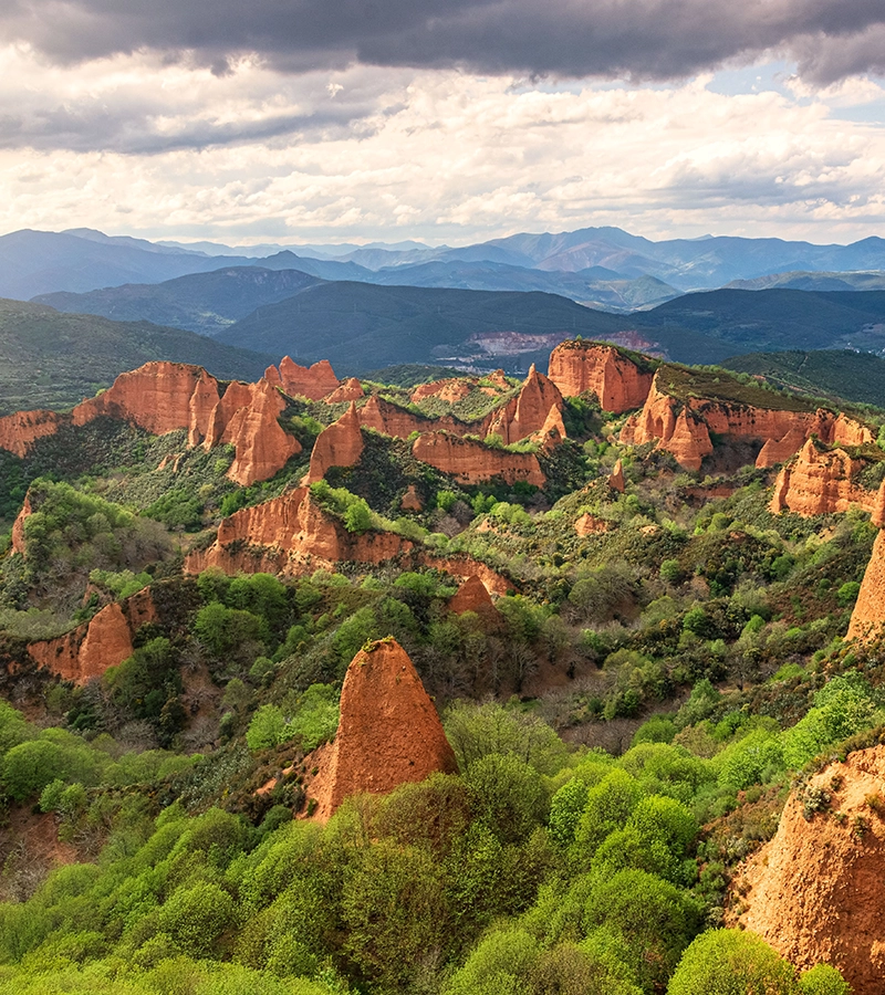 Paisaje de las Mëdulas.